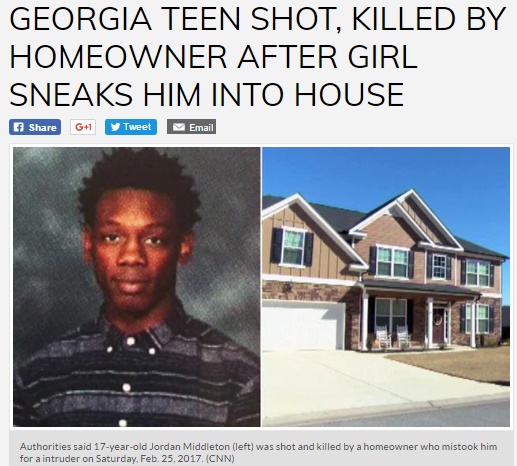 家に招かれた少年、強盗と勘違いされ撃たれる（出典：http://abc7.com）