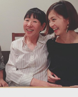 【エンタがビタミン♪】安田美沙子、ノーメイクの和田アキ子と2ショット　「美味しい」と手料理の合格点をもらう