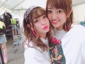 【エンタがビタミン♪】菊地亜美×大川藍の“レプロ”ショット　「元アイドリング!!!同士と誰も知らない」