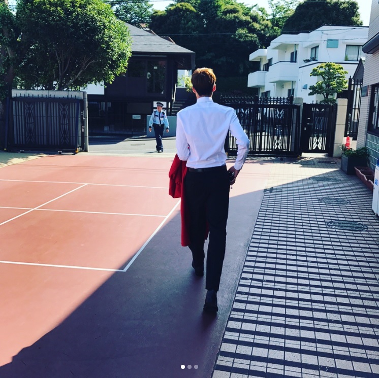 次男の姿に感極まったRIKACO（画像は『RIKACO 2017年6月3日付Instagram』のスクリーンショット）