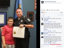 【海外発！Breaking News】虐待を受けていた少年、救出した警察官が養子として引き取る（米）