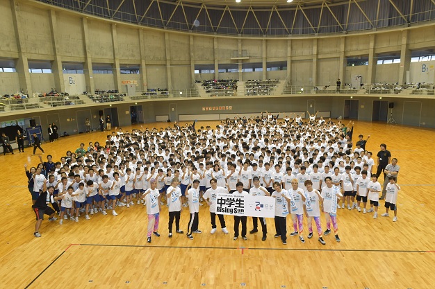 9月28日に開催した『ダンスで日本を元気に！夢の課外授業中学生Rising Sun Project 2017』