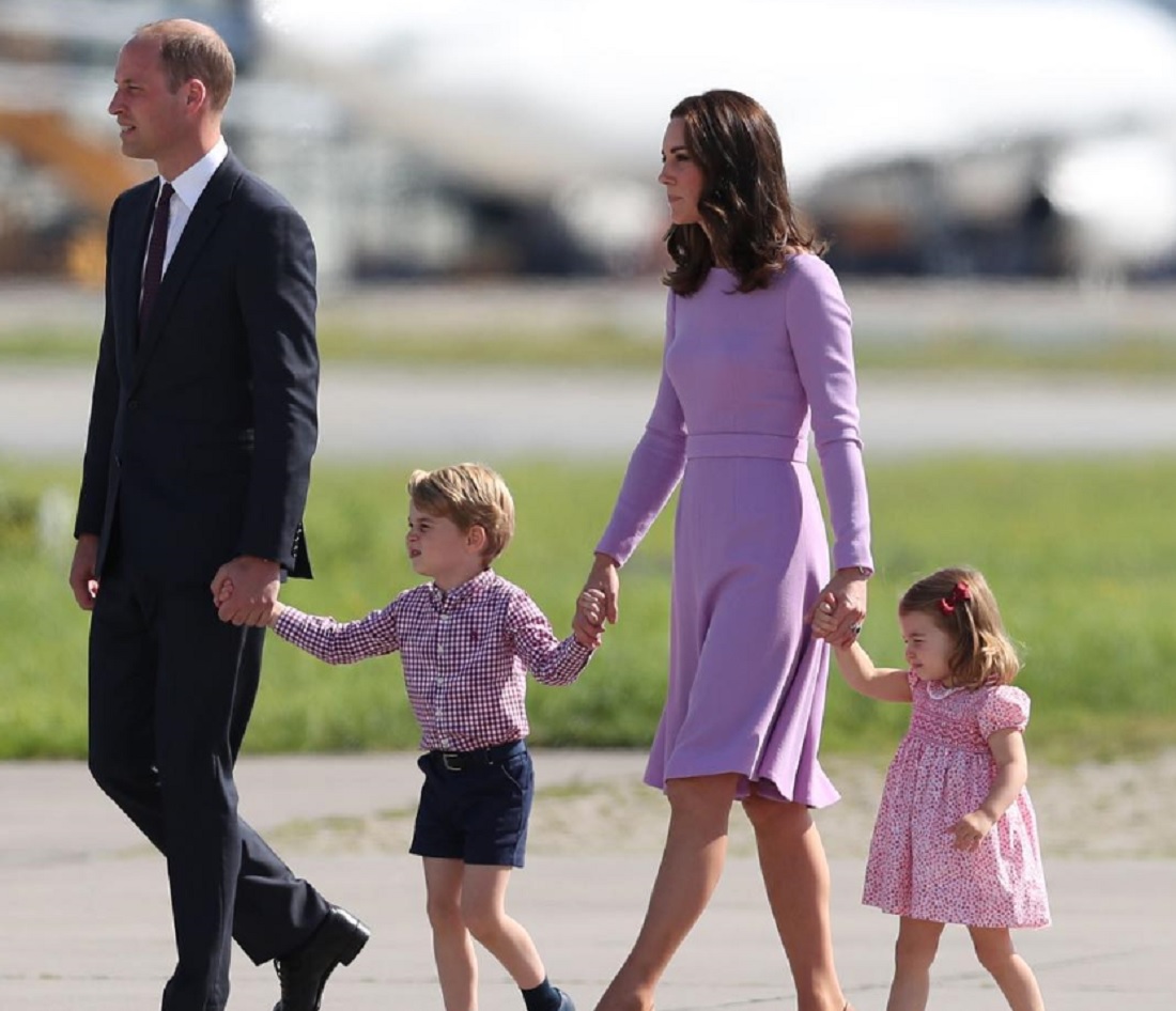 キャサリン妃が妊娠（画像は『Kensington Palace　7月22日付Instagram「Good bye and thank you to everyone for such a wonderful visit to Poland and Germany!」』のスクリーンショット）