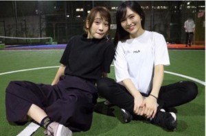 【エンタがビタミン♪】川栄李奈が山本彩と“さや栄”ショット　「さーやかっ」呼びに反響