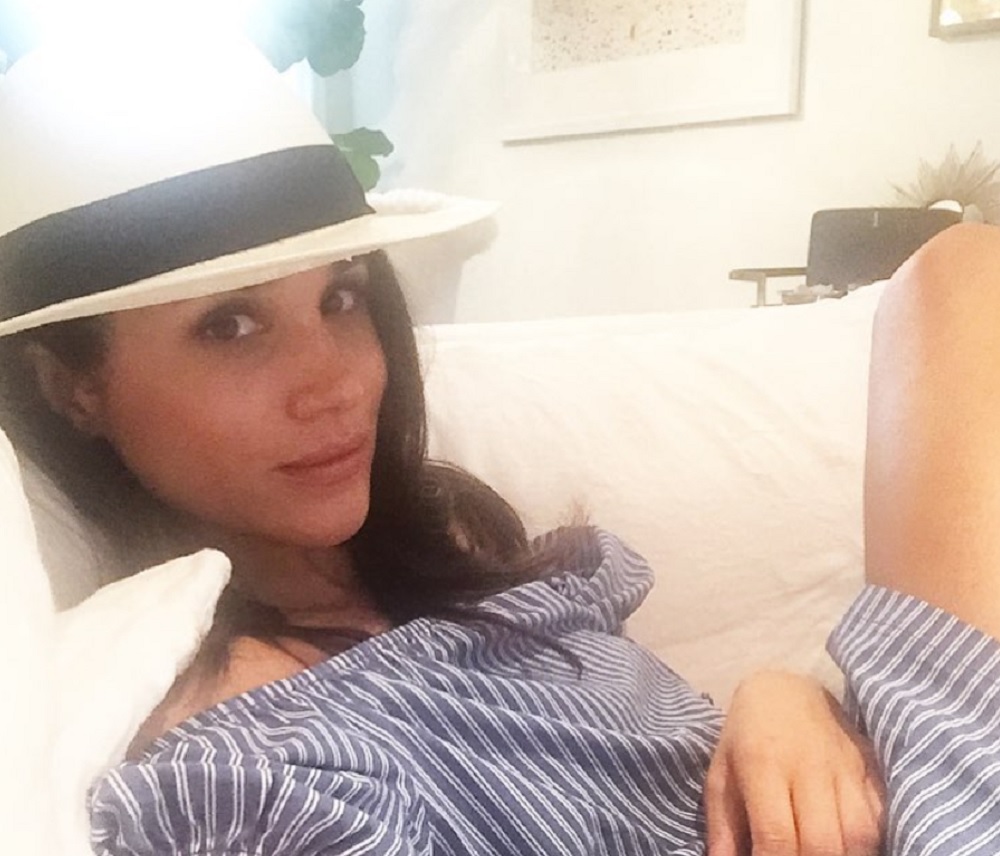 メーガン「半年交際してから公表したの」（画像は『Meghan Markle　2016年6月20日付Instagram「Lazy Sundays...」』のスクリーンショット）