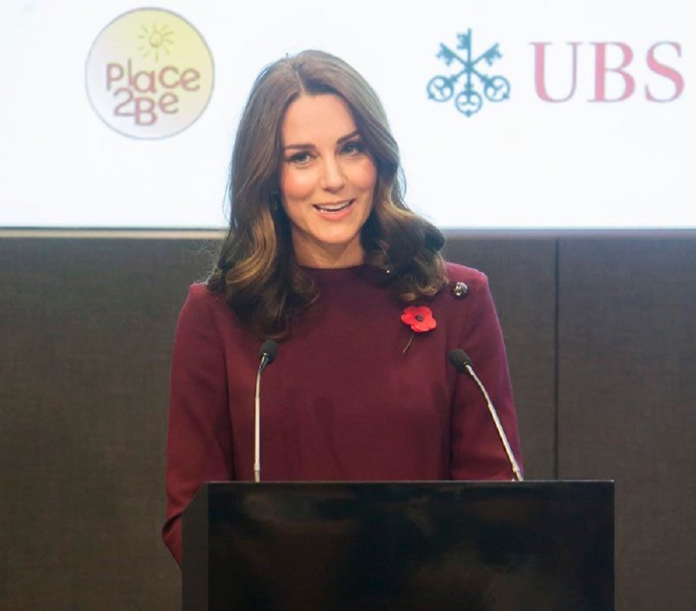 キャサリン妃「髪型」にこだわりが（画像は『Kensington Palace　2017年11月9日付Instagram「The Duchess of Cambridge opened the Place2Be School School Leaders Forum」』のスクリーンショット）