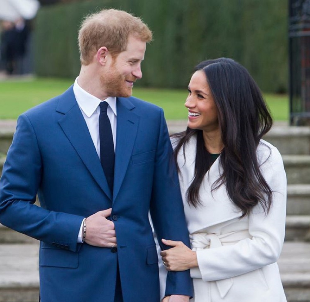 ヘンリー王子、挙式日を発表（画像は『Kensington Palace　2017年12月15日付Instagram「His Royal Highness Prince Henry of Wales and Ms. Meghan Markle will marry on 19th May 2018.」』のスクリーンショット）