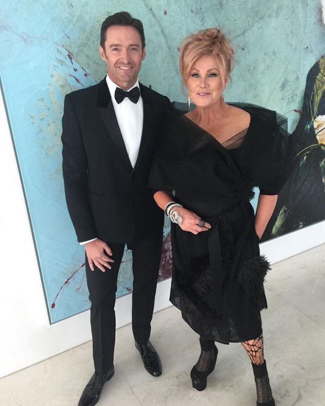 夫婦円満の秘訣とは…（画像は『Hugh Jackman　2017年5月2日付Instagram「We’re just going out for a walk ..... ＃metgala ＃redcarpet」』のスクリーンショット）