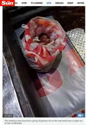 【海外発！Breaking News】へその緒ついた新生児、バイクの荷台に捨てられる（フィリピン）