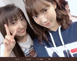 【エンタがビタミン♪】HKT48田中菜津美、SKE48『サカエファン入学式』を観覧「推しメンの実代ちゃんにも会えた」