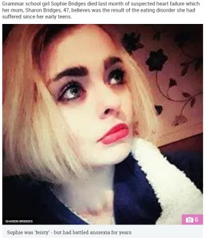 【海外発！Breaking News】21歳娘を摂食障害で亡くした母、悲しみを吐露するとともに世間へ注意喚起（北アイルランド）