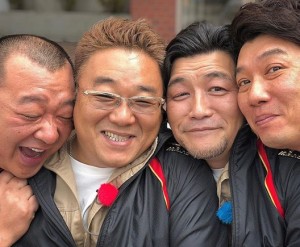 【エンタがビタミン♪】サンドウィッチマン＆TKO　“おっさん4ショット”に「最強の癒し」の声