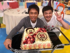 【エンタがビタミン♪】浜田雅功の誕生日を祝う月亭方正「初めてのツーショットではないでしょうか～」