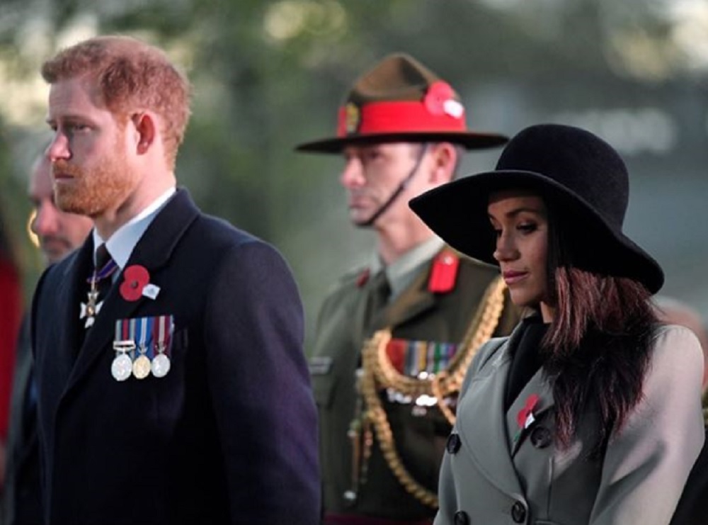 メーガンさん、挙式まで心休まらず？（画像は『Kensington Palace　2018年4月25日付Instagram「On ＃ANZACDay we remember the servicemen and women of the Australian and New Zealand Army Corps who have served their nation in times of war.」（PA）』のスクリーンショット）