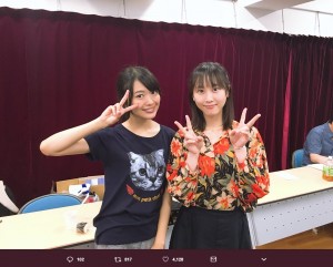 【エンタがビタミン♪】北原里英＆松井玲奈　“沖田総司役”2ショットにAKB48横山総監督の反応は？