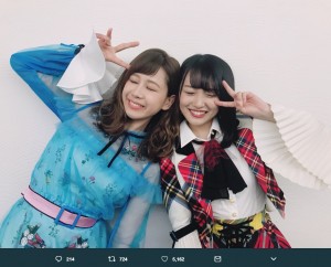 【エンタがビタミン♪】AKB48向井地美音『ミラクル9』の活躍に大家志津香が興奮「すごい！　すごい!!」