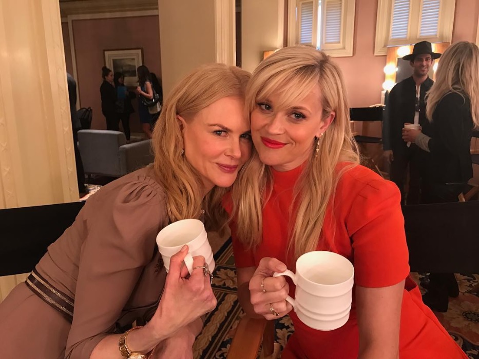 ニコールとリースは大の仲良し（画像は『Reese Witherspoon　2018年6月21日付Instagram「Happy Birthday to this remarkable woman who I’m lucky enough to work with and call my friend.」』のスクリーンショット）