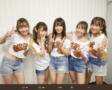 【エンタがビタミン♪】SKE48が『BANG！BANG！バカンス！』披露　SMAPファンの松村香織「幸せな時間だったな～」