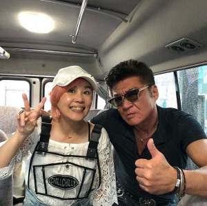 【エンタがビタミン♪】野沢直子、俳優・小沢仁志とは中学の同級生　「クセが強い」2ショット公開