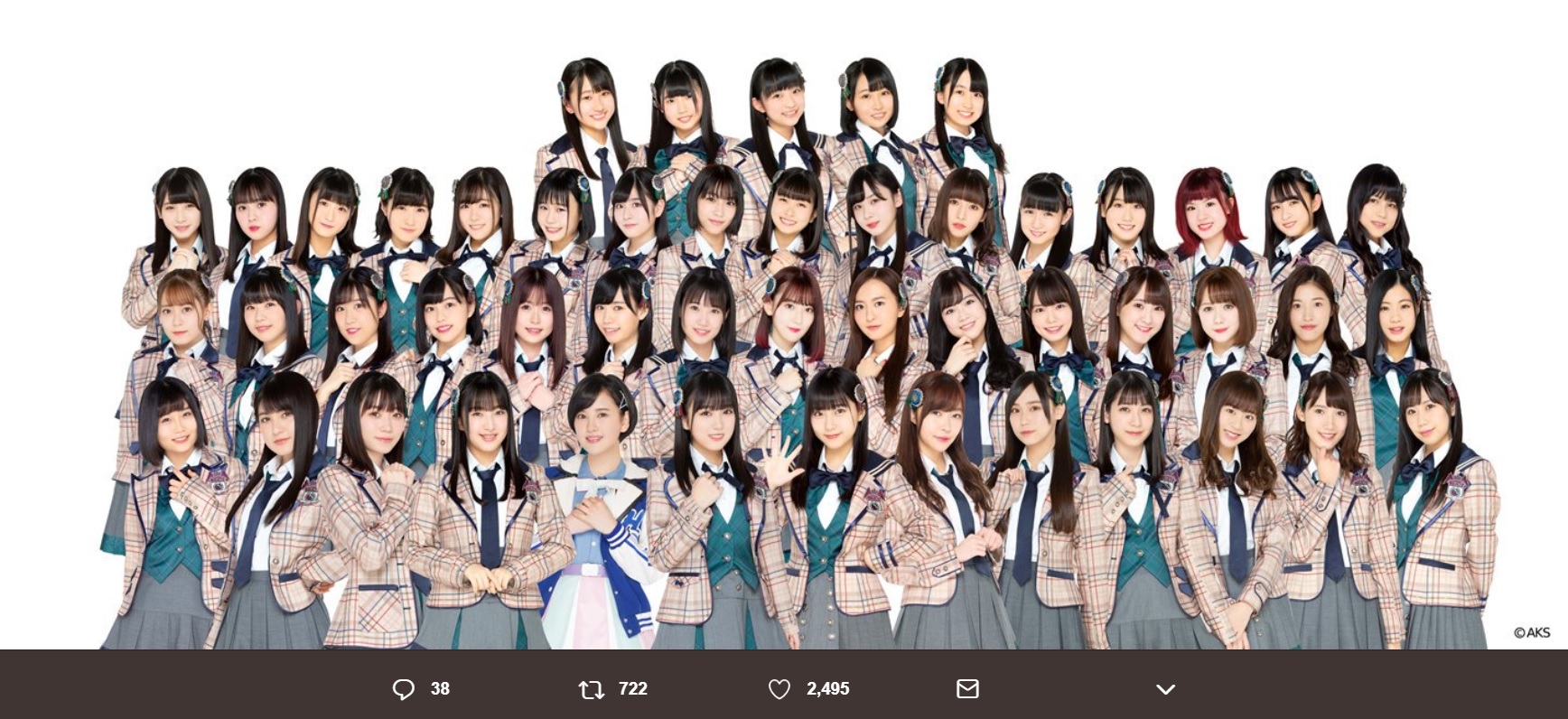 HKT48が『MUSIC CITY 天神 2018』に出演決定（画像は『HKT48　2018年8月30日付Twitter「広報部【出演決定】」』のスクリーンショット）