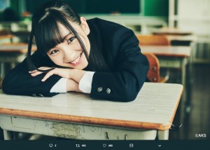 【エンタがビタミン♪】SKE48末永桜花、学校制服ブランド「O.C.S.D.」のモデルとして登場「この制服を着るために入学したいです!!」