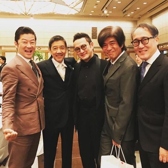 豪華すぎる出席者達（画像は『佐野史郎　2018年9月5日付Instagram「とある結婚披露宴にて。」』のスクリーンショット）