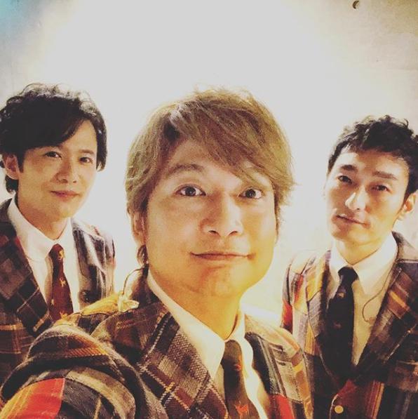 稲垣吾郎、香取慎吾、草なぎ剛（画像は『香取慎吾　2018年11月23日付Instagram「＃パラフェス に参加しました！」』のスクリーンショット）