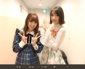 【エンタがビタミン♪】SKE48高柳明音×後藤真希の2ショットに反響　「ほとんど奇跡や」