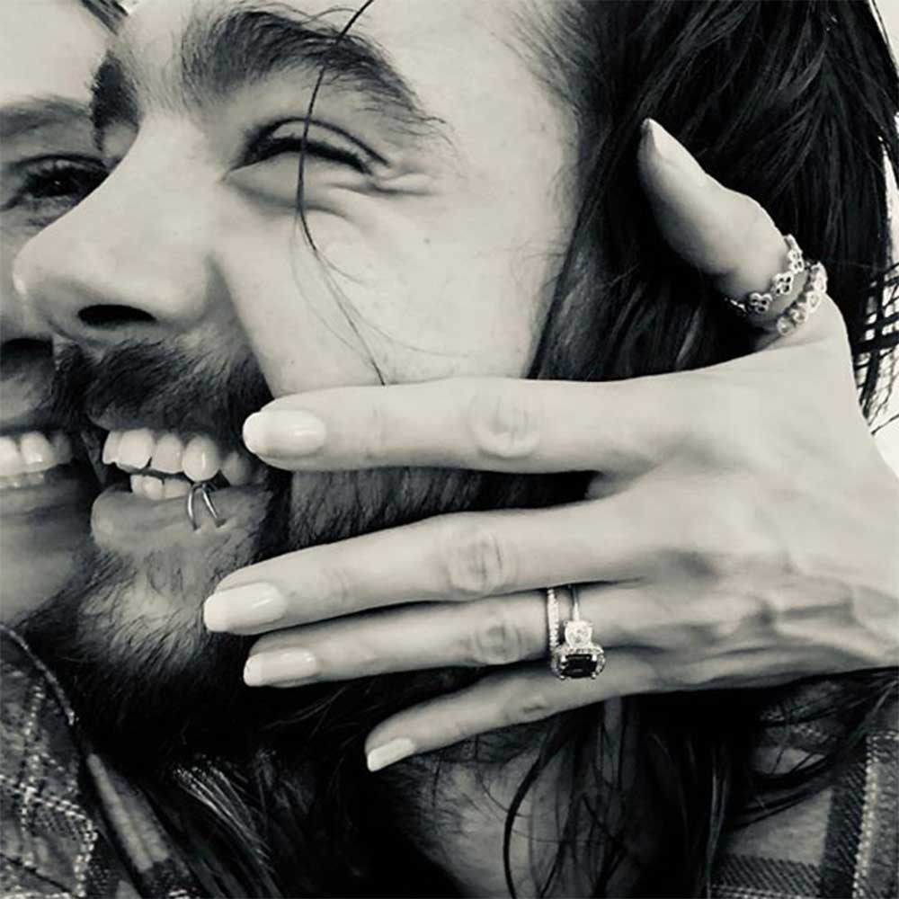 婚約を報告したハイディ・クルム（画像は『Heidi Klum　2018年12月24日付Instagram「I SAID YES」』のスクリーンショット）