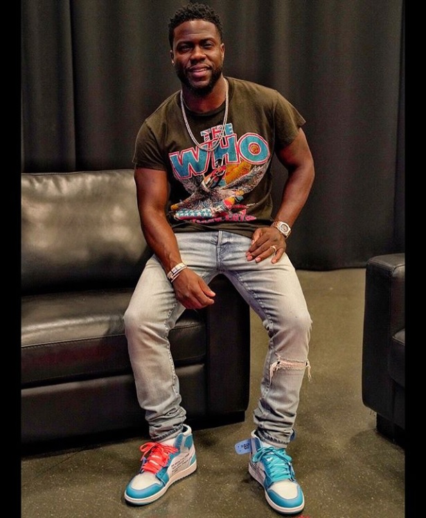 アカデミー賞司会を辞退したケヴィン・ハート（画像は『Kevin Hart　2018年12月3日付Instagram「It’s showtime Perth Australia....my face is swollen as hell because my dumbass can’t sleep lmao....」』のスクリーンショット）