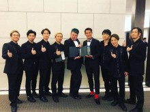 【エンタがビタミン♪】DA PUMP×野性爆弾くっきー×槙野智章　LINE『NEWS AWARDS 2018』表彰式でオフショット