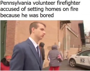【海外発！Breaking News】ボランティア消防士「退屈だったから」と民家に放火（米）