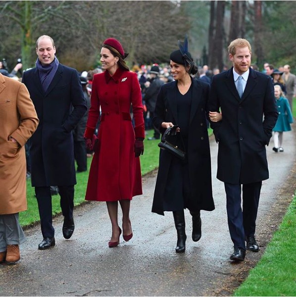 今後は兄弟で別々のオフィスに…（画像は『Kensington Palace　2018年12月25日付Instagram「Merry Christmas!」』のスクリーンショット）