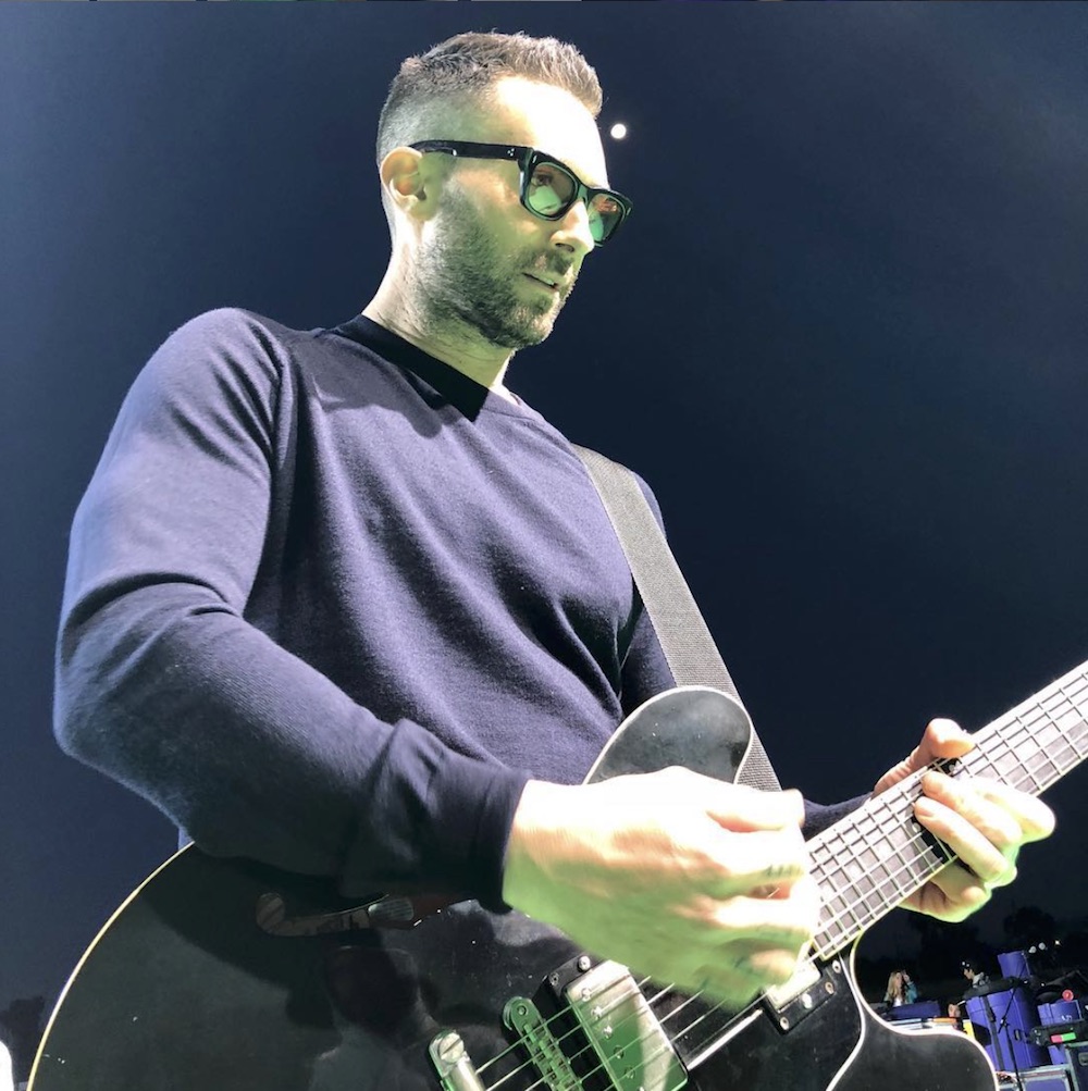 アダム・レヴィーン、3月18日で40歳に（画像は『Adam Levine　2018年4月26日付Instagram「Musics.」』のスクリーンショット）