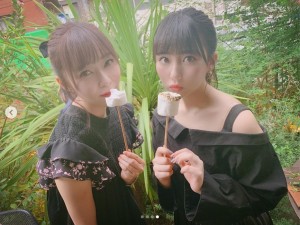 【エンタがビタミン♪】HKT48田中美久、指原莉乃と久々に再会　ファンも歓喜「りのみくきたー！」