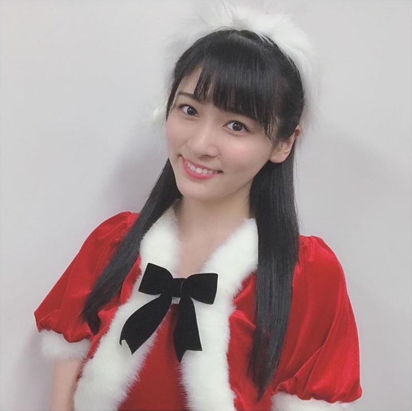 NGT48からの卒業を発表した村雲颯香（画像は『村雲颯香 FUKA MURAKUMO　2018年12月23日付Instagram「今日はサンタで握手会でした」』のスクリーンショット）