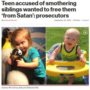 【海外発！Breaking News】幼い妹と弟を殺害した13歳兄「悪魔から2人を解放するため」と主張（米）