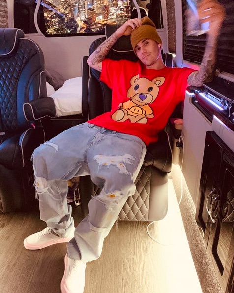 ジャスティンの“赤裸々告白”に多くのセレブ達が反応（画像は『Justin Bieber　2019年9月2日付Instagram「Top ramen」』のスクリーンショット）