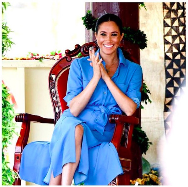 またもや非難の的になってしまったメーガン妃（画像は『The Duke and Duchess of Sussex　2019年8月4日付Instagram「Wishing HRH The Duchess of Sussex a very Happy Birthday」』のスクリーンショット）