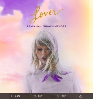 【イタすぎるセレブ達】テイラー・スウィフト×ショーン・メンデスの『Lover』　“究極のラブソング”に話題沸騰