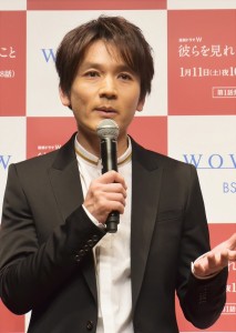 大島優子の夫役のV6長野博