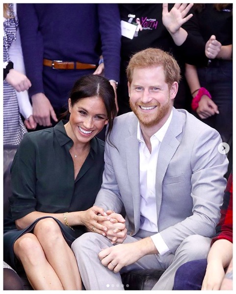 元日にもハイキングを楽しんでいたヘンリー王子夫妻（画像は『The Duke and Duchess of Sussex　2019年9月6日付Instagram「Today, we are excited to be able to announce details for the Duke and Duchess of Sussex’s upcoming tour to Africa!」』のスクリーンショット）