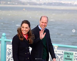 まもなく結婚9周年を迎えるウィリアム王子＆キャサリン妃（画像は『Kensington Palace　2020年2月4日付Instagram「Today The Duke and Duchess of Cambridge are celebrating businesses and local communities in The Mumbles and Port Talbot.」』のスクリーンショット）