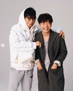 『コウノドリ』以来の共演となる綾野剛と星野源（画像は『Gén Hoshino 星野源　2020年2月13日付Instagram「4月期TBS金曜ドラマ『MIU404』で主演を務めることになりました。﻿」』のスクリーンショット）