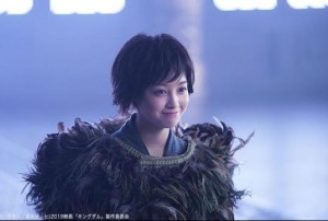 河了貂役の橋本環奈（画像は『映画『キングダム』公式アカウント　2019年9月27日付Instagram「「好きな原作の世界観に自分が入っていけることはこれ以上ない幸せです。」＃河了貂 / ＃橋本環奈」』のスクリーンショット）