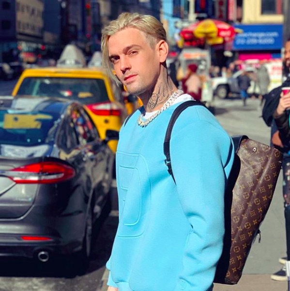 元カノと急展開を繰り広げたアーロン・カーターが婚約（画像は『Aaron Carter　2019年3月1日付Instagram「We all go though ups and downs in our lives.」』のスクリーンショット）