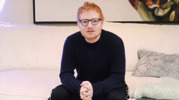 不動産を購入しさらに資産が増えたエド（画像は『Ed Sheeran　2019年12月23日付Instagram「I’ve set up a charity called the Ed Sheeran Suffolk Music Foundation its aim is to help under 18 year old musicians with some small but helpful grants.」』のスクリーンショット）