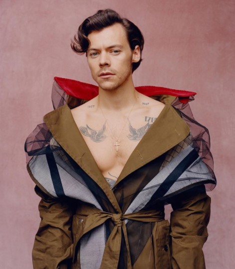 日本好きのハリー「東京に一時的に移住したい」とも（画像は『Vogue　2020年11月13日付Instagram「＠HarryStyles credits his style transformation―from Jack Wills tracksuit-clad boy-band heartthrob to nonpareil fashionisto―to his meeting the droll young stylist ＠Harry_Lambert seven years ago.」』のスクリーンショット）