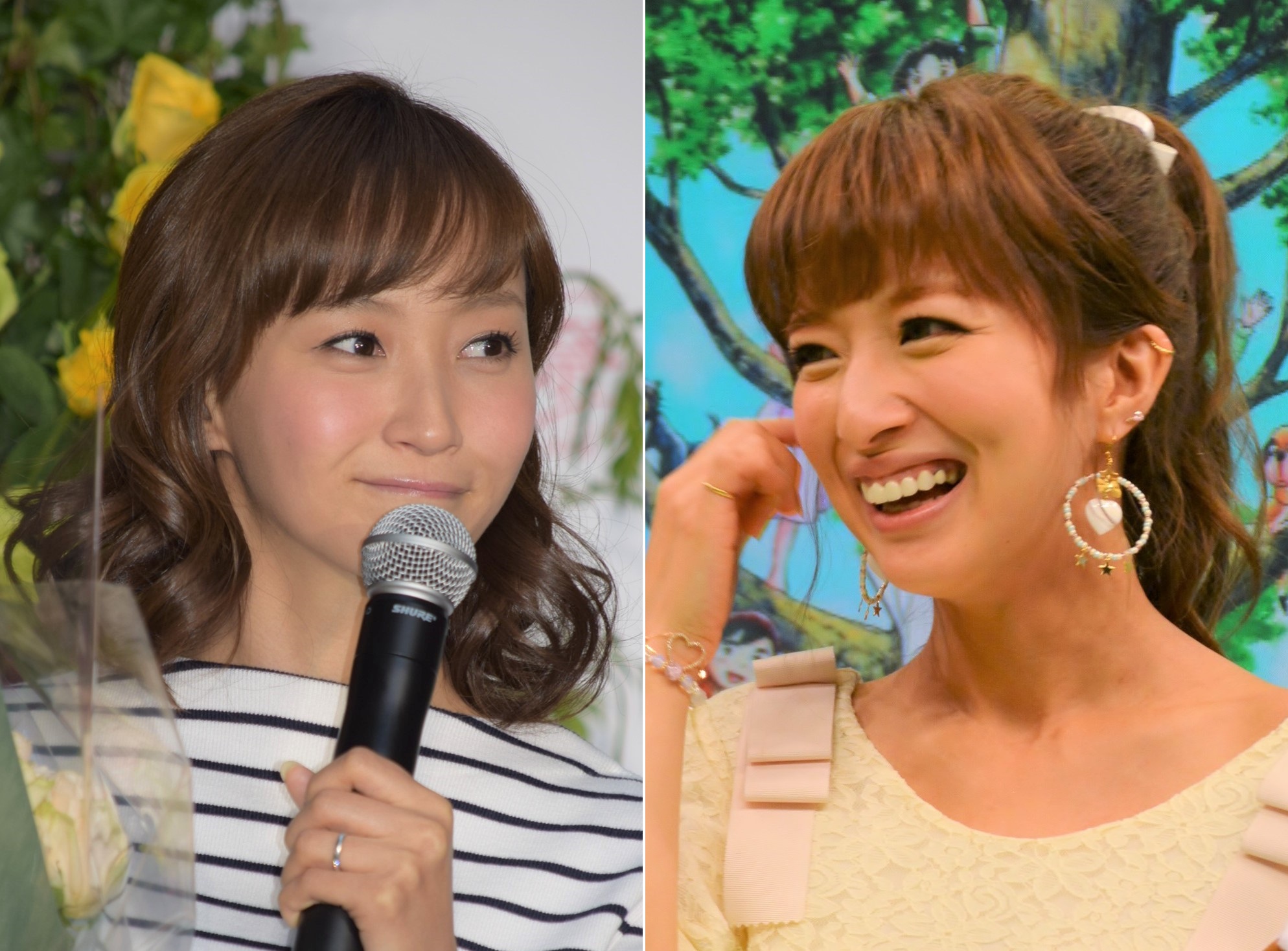 今では3児の母、4児の母になった藤本美貴と辻希美