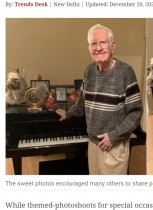 【海外発！Breaking News】「90歳誕生日に自分の写真をSNSに投稿して欲しい」父親の些細な願いにネット上で笑顔溢れる（米）